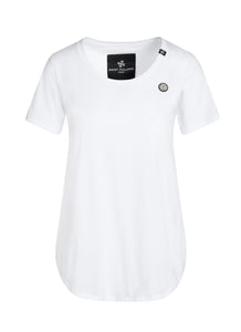 Women's Logo Patch Shirt White