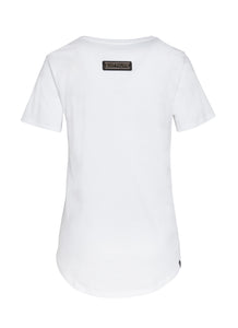 Women's Logo Patch Shirt White